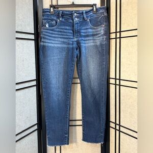 Buckle Black Womens Size 30 Fit No. 53 Raw Hem See Flaws* Stretch See last photo